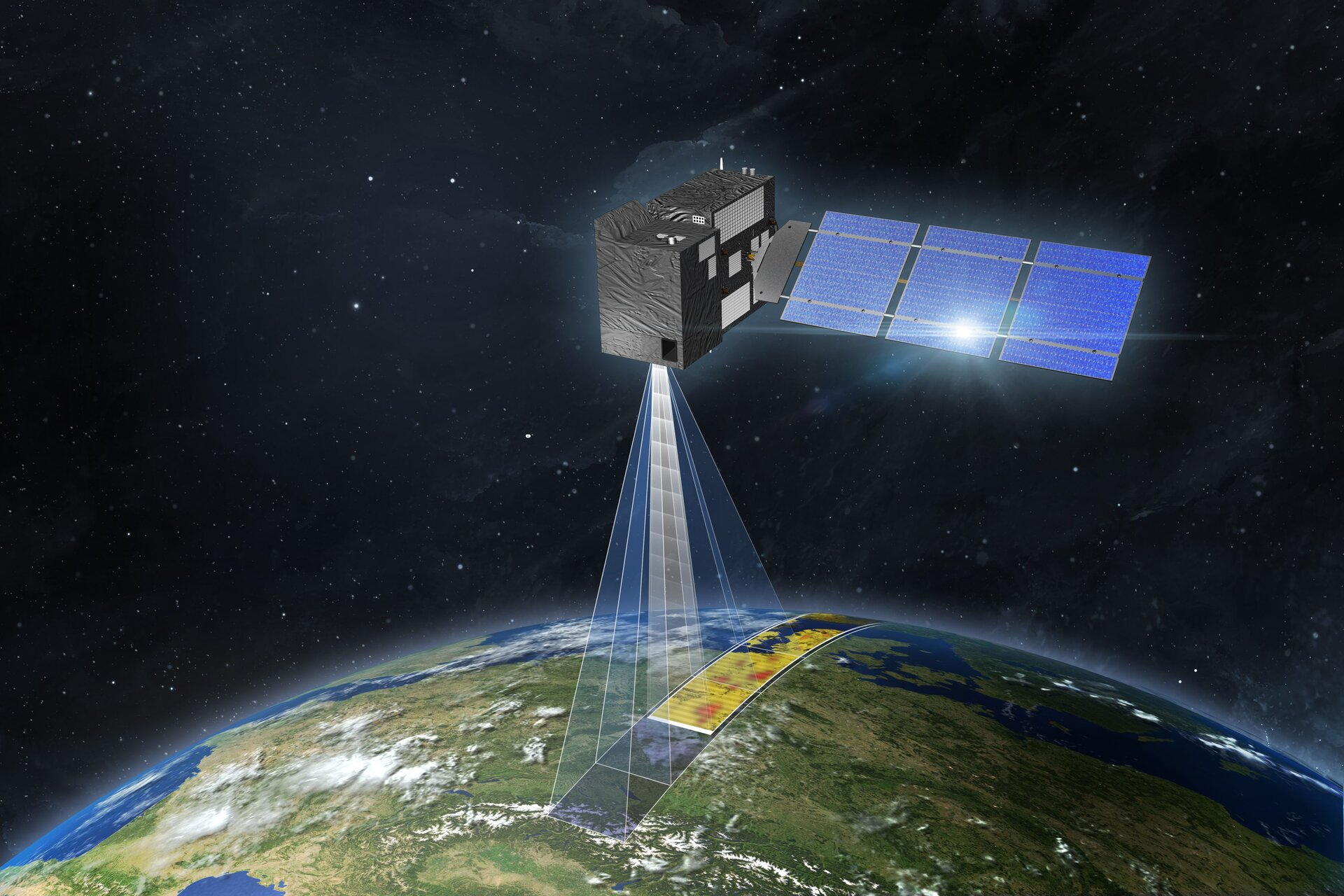 Bilde: Copernicus CO2M - esa.int